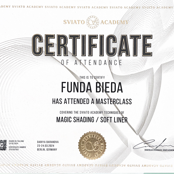 Permanent Make-Up Sertifikası